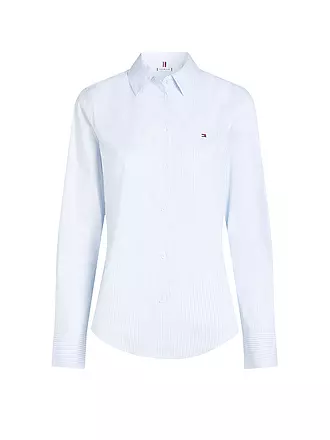 TOMMY HILFIGER | Blouse Coupe Standard | hellblau